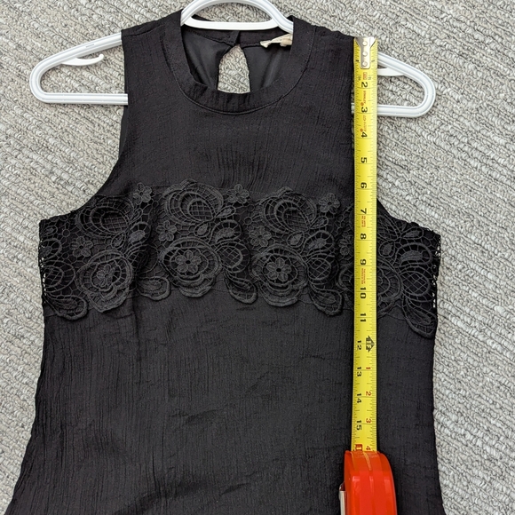 NWOT Rebellion Women's (Size Medium) Black Lined Sleeveless Dress - Picture 7 of 10